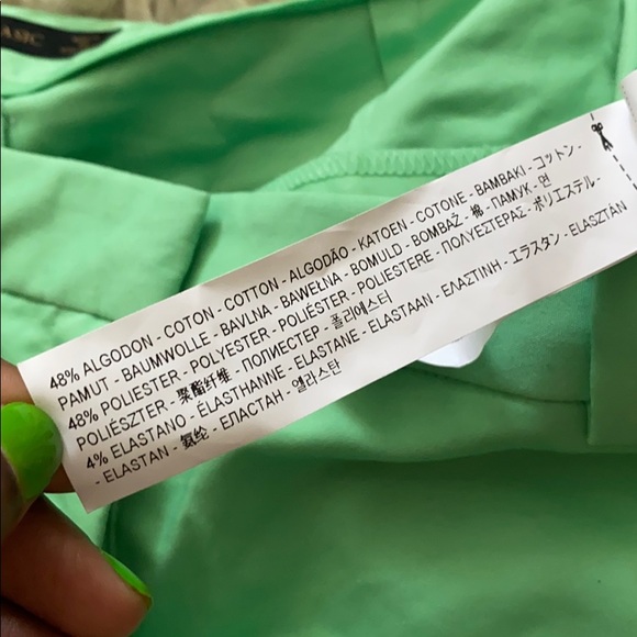 Green Zara shorts - Picture 4 of 4